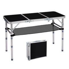 VINGLI small folding table on beach, ideal for picnics and outdoor dining