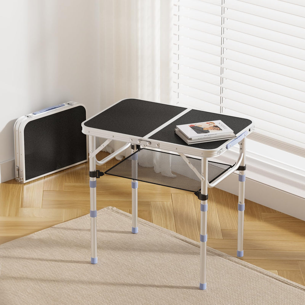 VINGLI folding table folded compact for transport