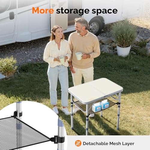 VINGLI table MDF top provides a sturdy working surface.