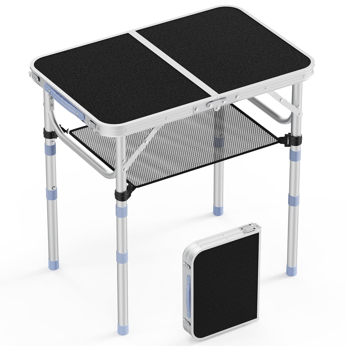 VINGLI small folding table open setup for meals or work