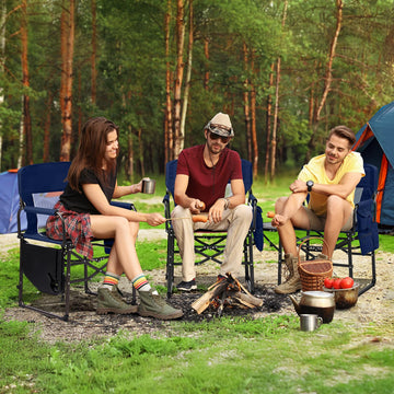 VINGLI spacious 21x25 seat supports adults comfortably.