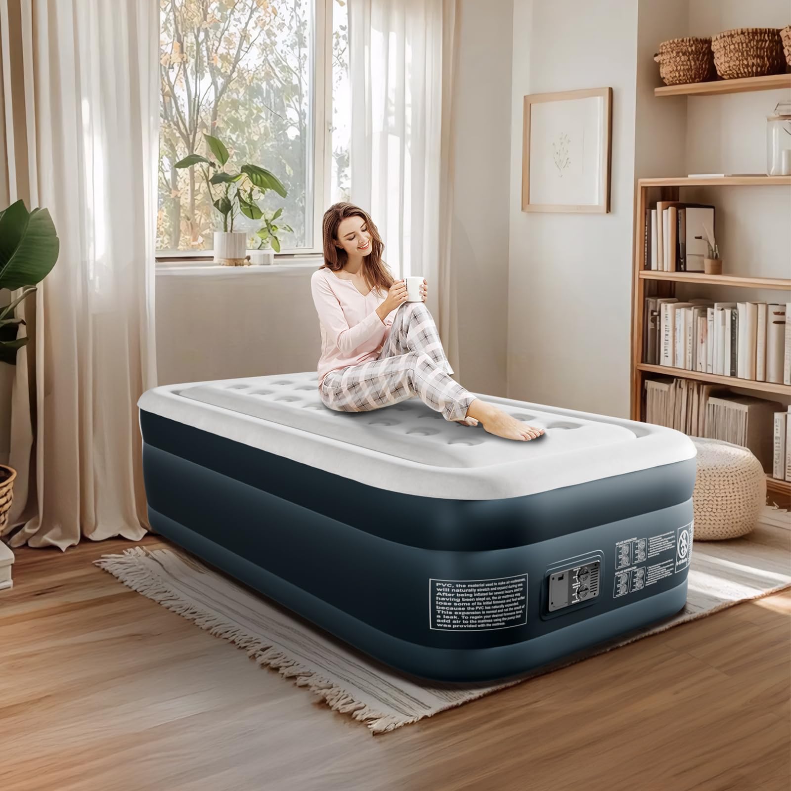 VINGLI twin air mattress carry bag and accessories included