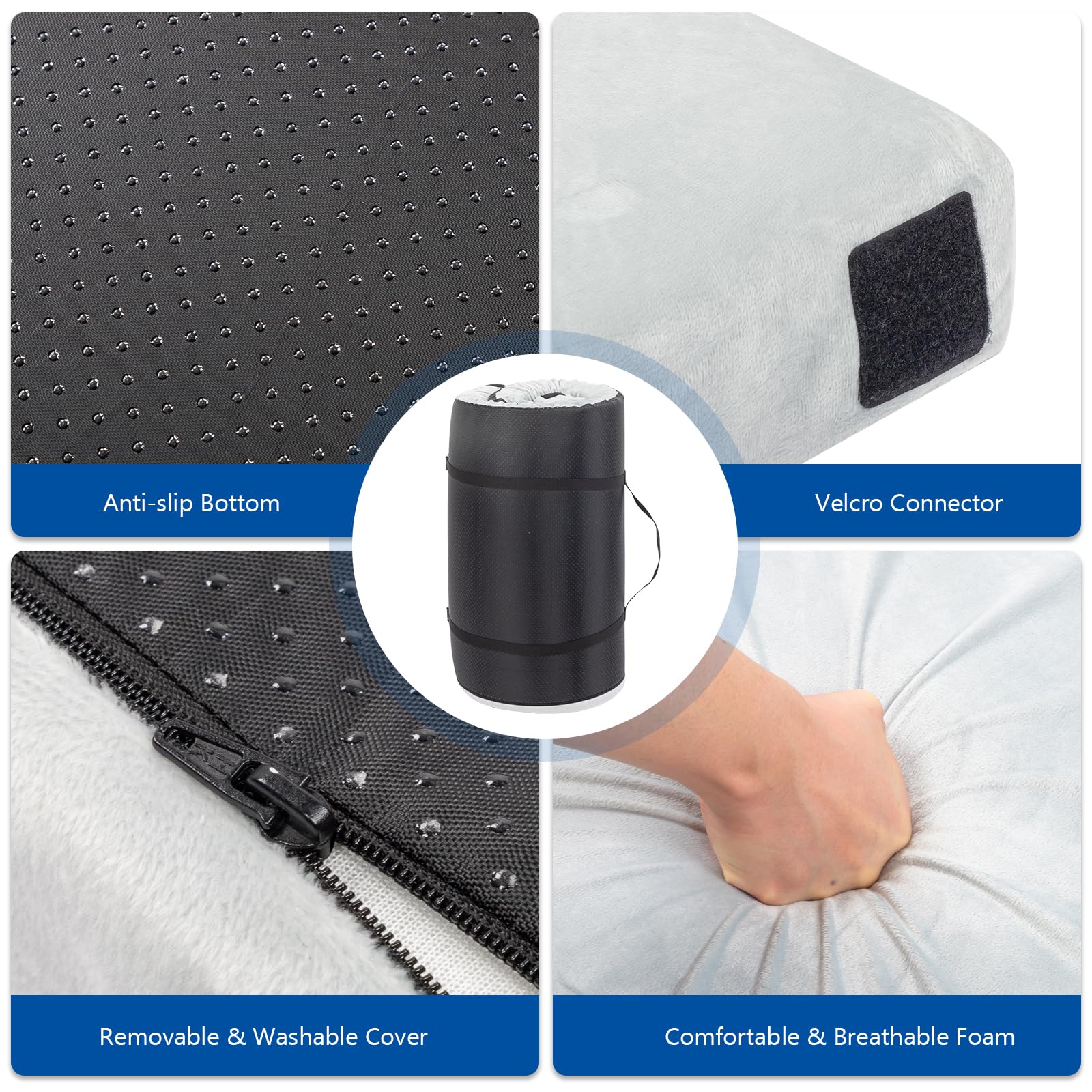 VINGLI waterproof bottom cover protects foam during outdoor use