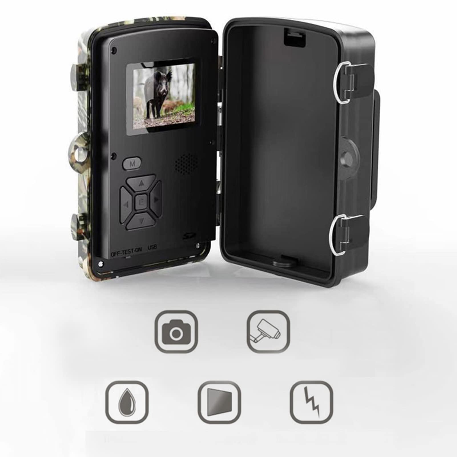 VINGVO camo design blends into natural surroundings for discreet surveillance
