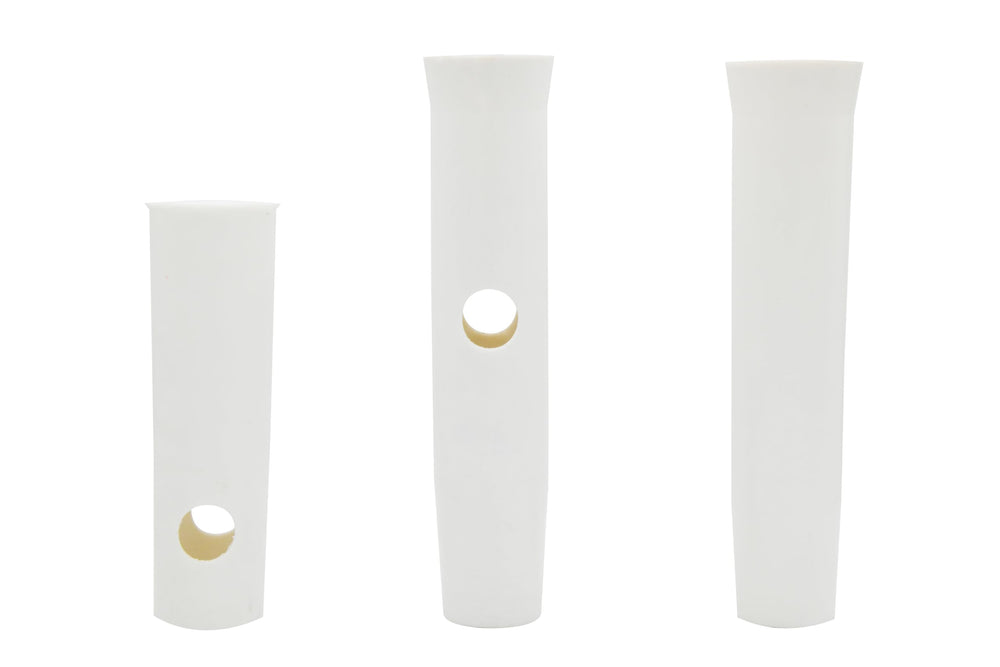 Eight-pack set of rod holder insert sleeves for marine use