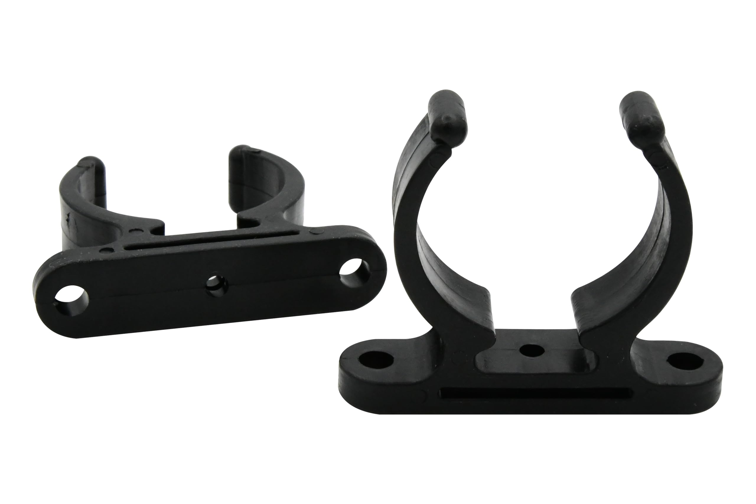 Vinland Marine boat ladder clip closeup showing durable Delrin grip.