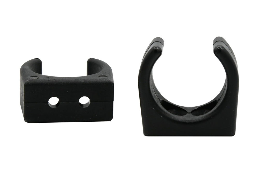 Vinland Marine boat ladder clip mounted on rail for secure ladder storage