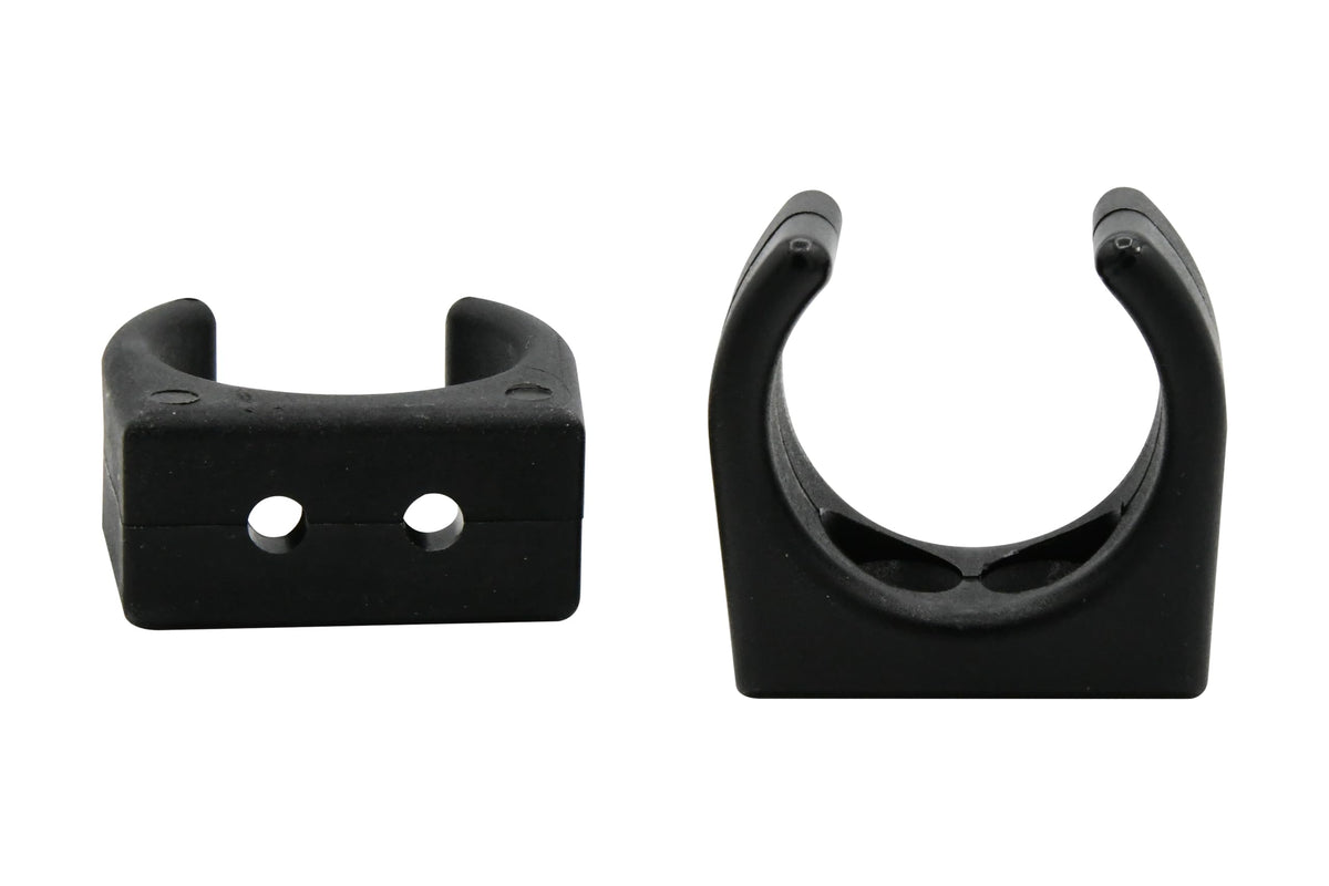Vinland Marine boat ladder clip mounted on rail for secure ladder storage