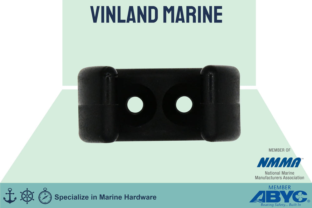 Vinland Marine broom clip storage maintains a tidy deck