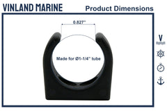 Vinland Marine fishing tool holder clip keeps rods organized and accessible