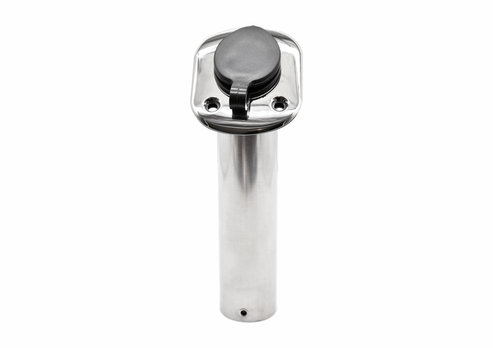 Vinland Marine flush-mount rod holder at 30-degree angle for versatile mounting options.