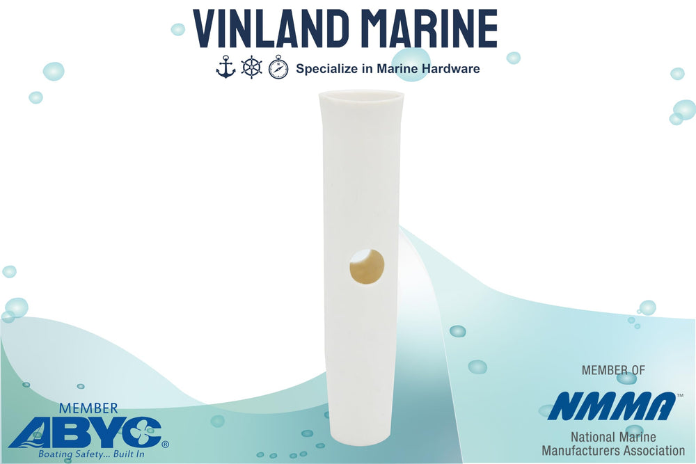 Vinland Marine insert sleeve for T Top rod holder reducing impact and splash