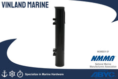 Vinland Marine milk crate rod holder keeps gear accessible and tidy.