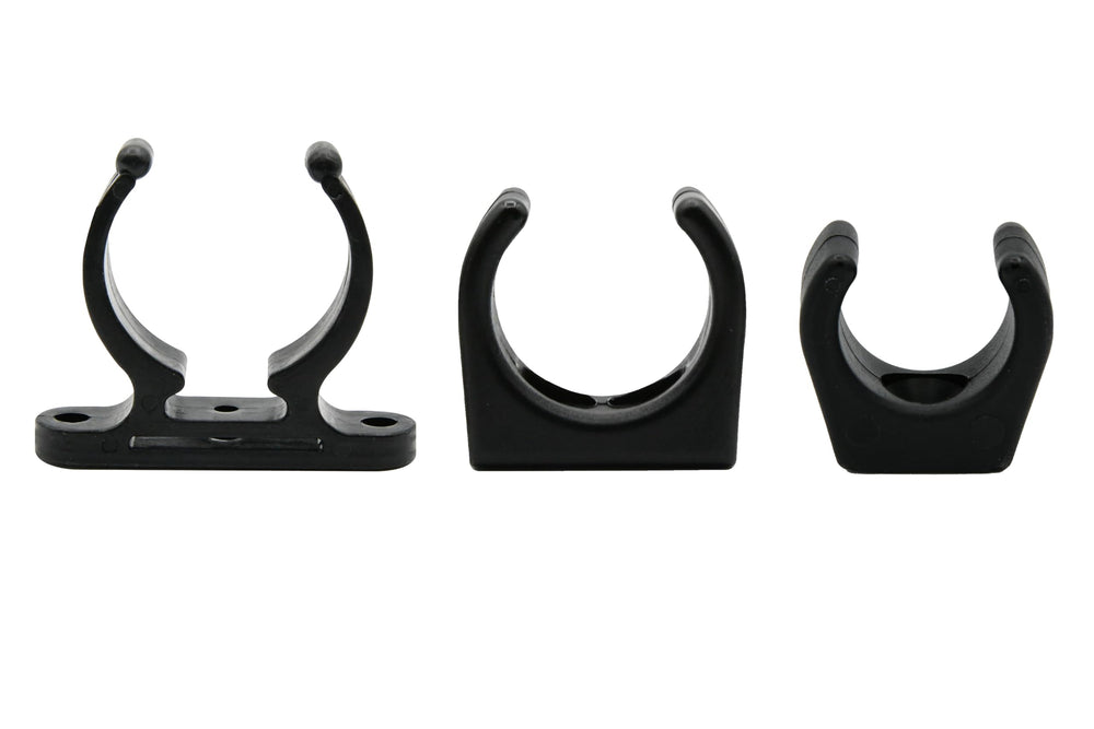 Vinland Marine paddle clip holds long paddles securely on board.
