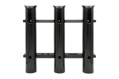 Vinland Marine plastic rod holder wall mount in white and black for organized storage.