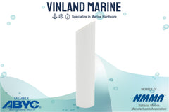 Vinland Marine rod holder inserts at 30-degree angle improve rod alignment on boats.