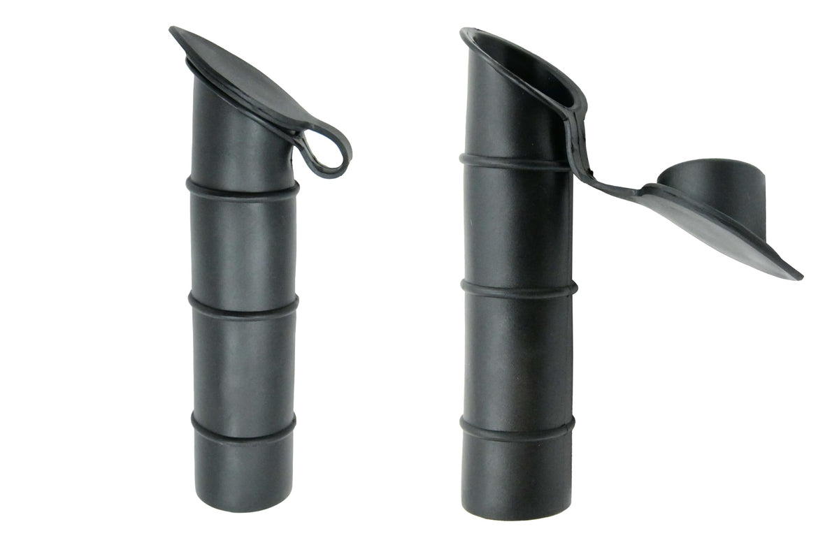 Vinland Marine rod holder liner cap at 15-degree angle for secure boat mounting