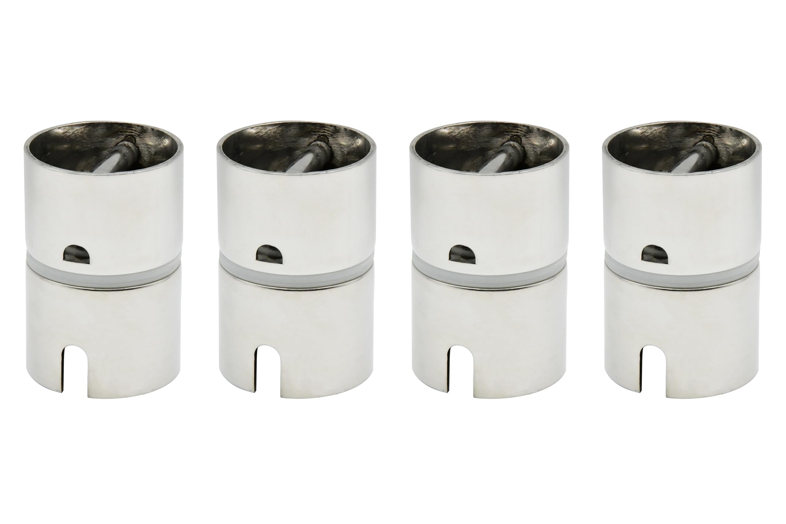 Vinland Marine 304 stainless steel drop-in rod holder swivel insert - front view