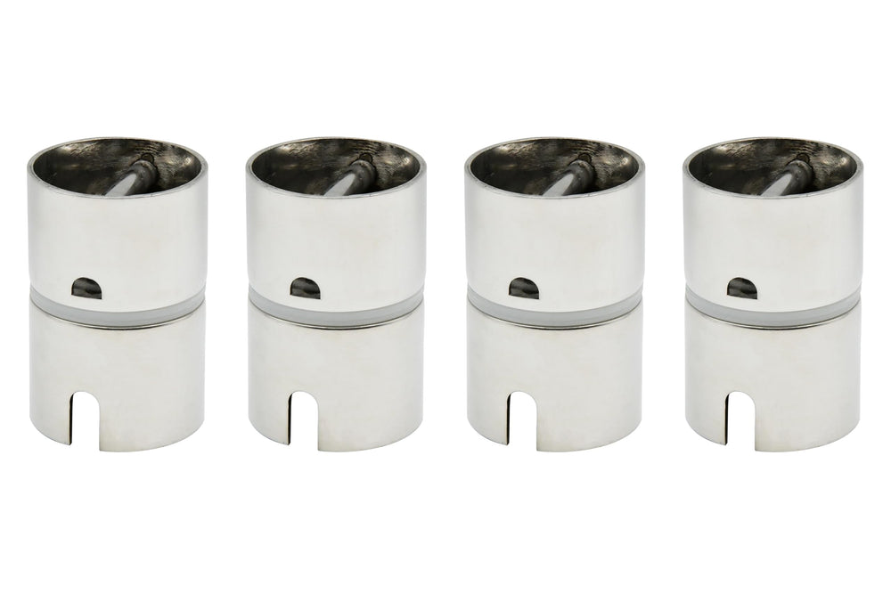 Vinland Marine 304 stainless steel drop-in rod holder swivel insert - front view