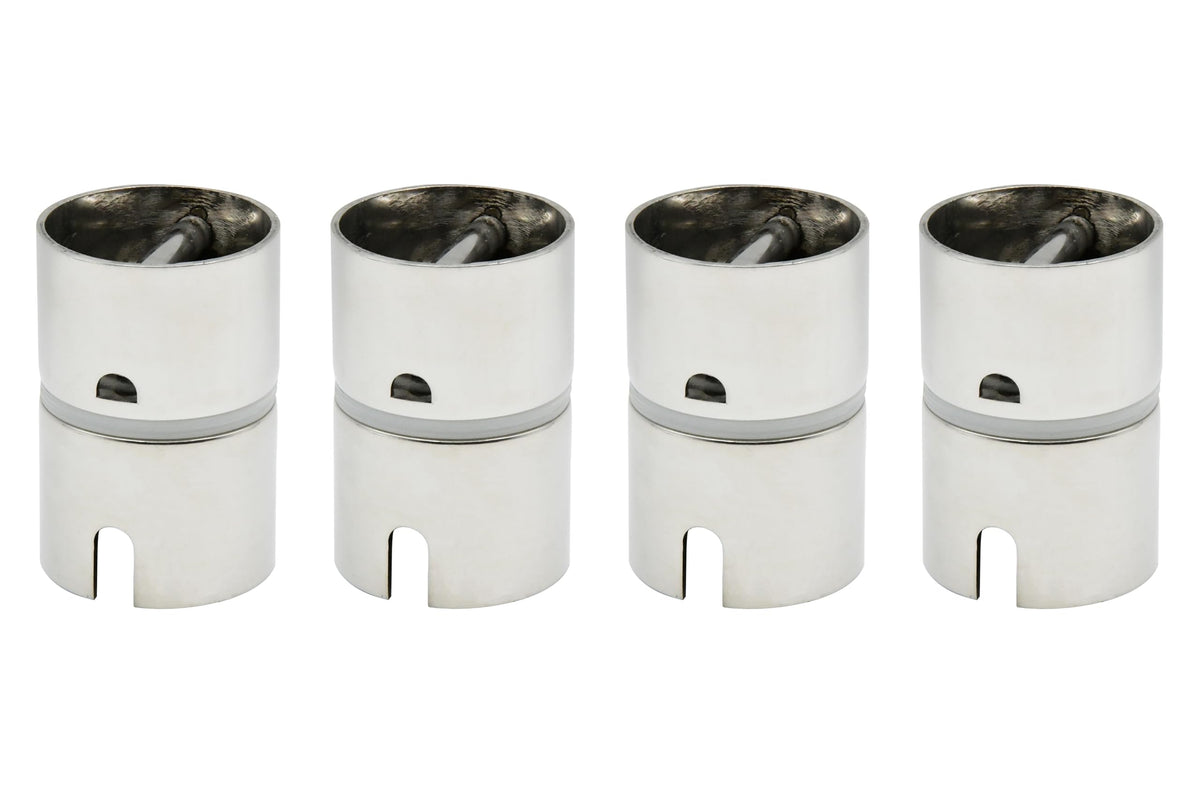 Vinland Marine 304 stainless steel drop-in rod holder swivel insert - front view