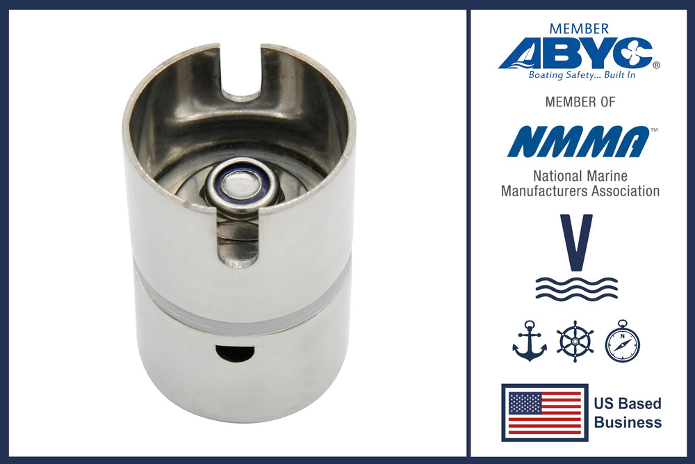 Compatible with various boat rod holders and mounting setups