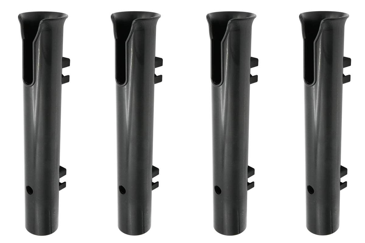 Vinland Marine wall-mount rod holder secures rods on boat decks.
