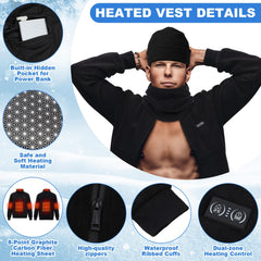 Vinsatin knitted gloves warmth for winter outdoor activities