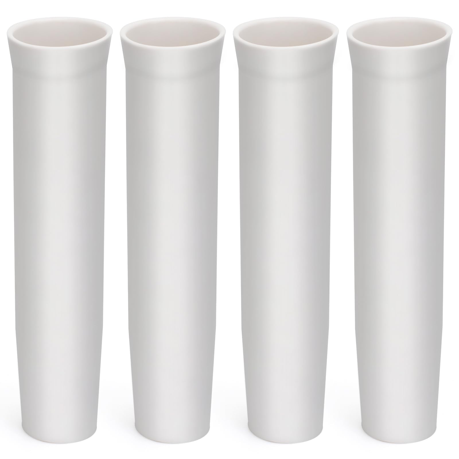 Set of four vinyl inserts for fishing rod holder (4-pack)