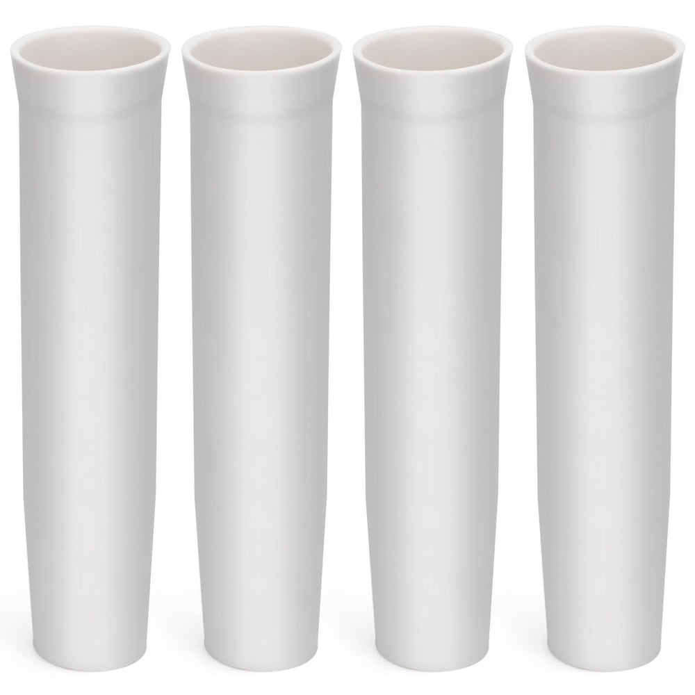Set of four vinyl inserts for fishing rod holder (4-pack)