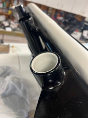 PVC injection-molded, UV-resistant vinyl inserts for marine use