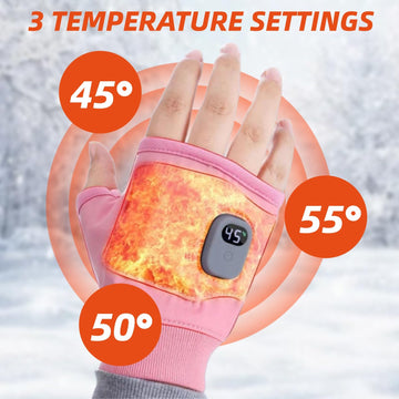 Viohead gloves delivering rapid warmth in seconds for dexterity