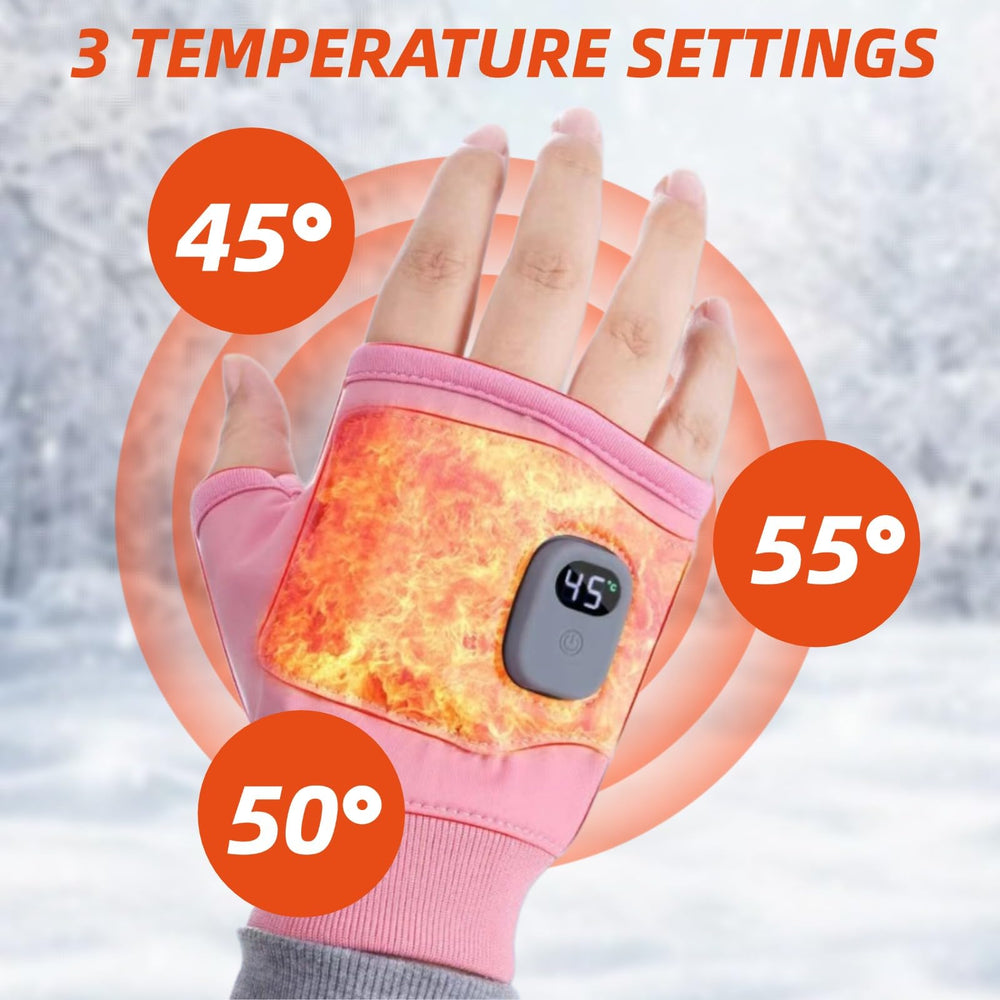 Viohead gloves delivering rapid warmth in seconds for dexterity