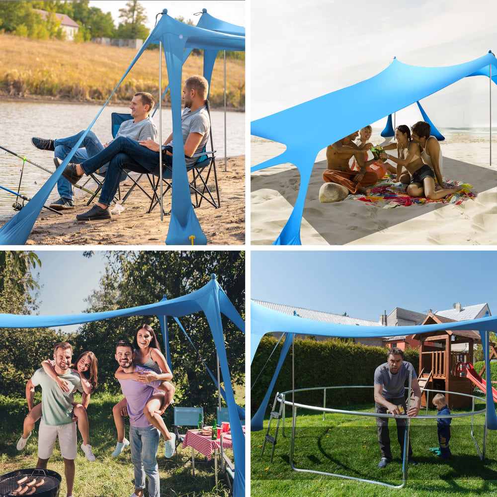 VIONMI ventilated design lets sea breeze circulate for cooler comfort.