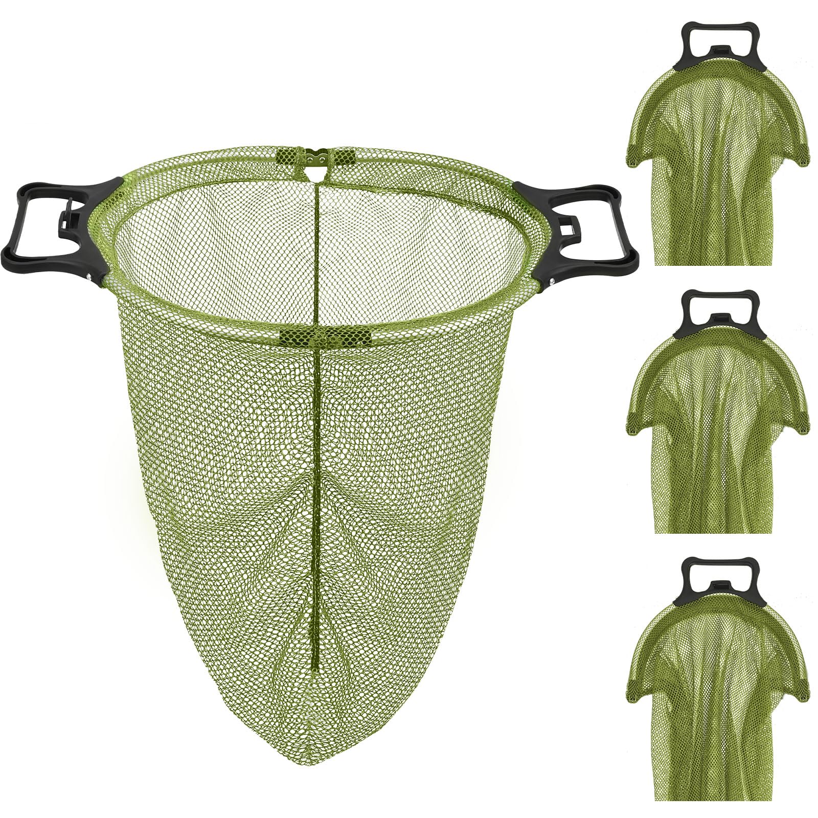 VioraWhite lobster clam diving chum bags green with dual handles for quick access.