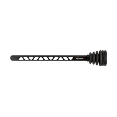 VIPER Archery dovetail riser stabilizer mounted for improved balance and stability