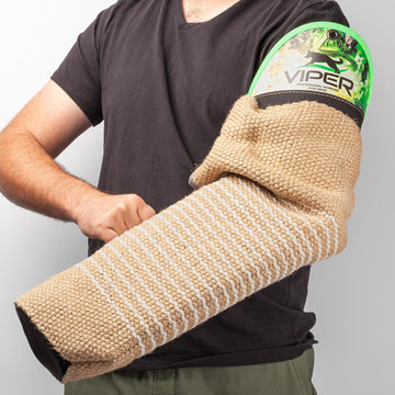 Viper sleeve supports green to advanced dogs in progressive training routines.