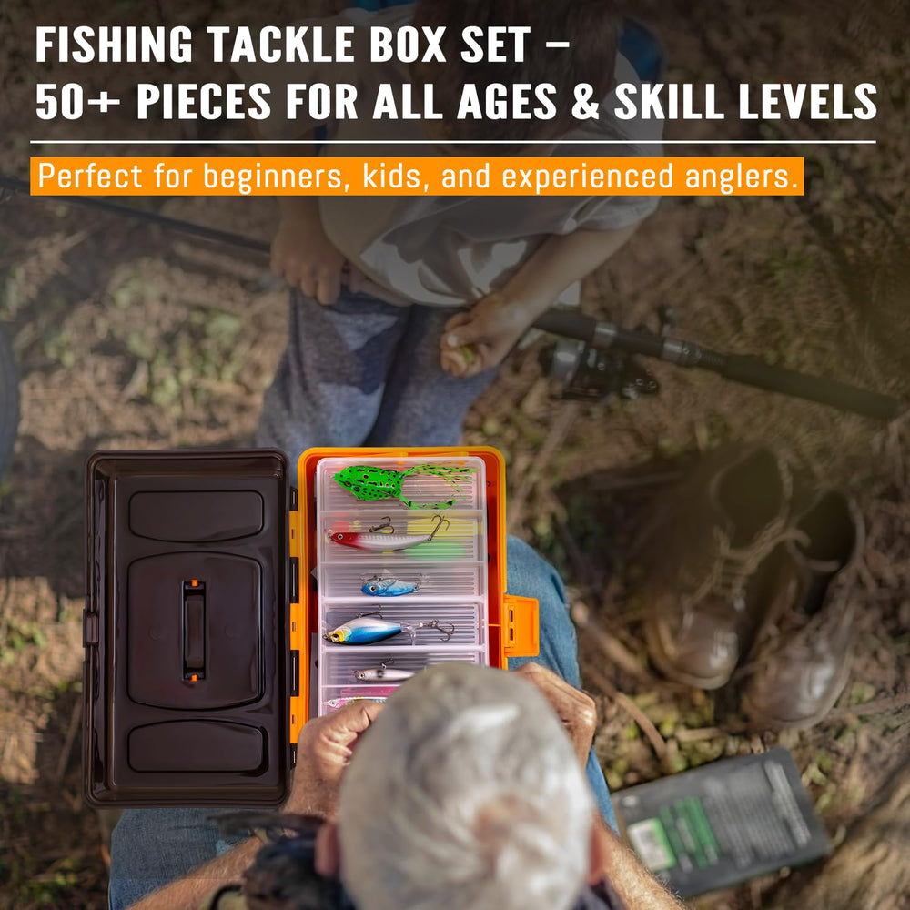 Premium fluorocarbon line included in kit