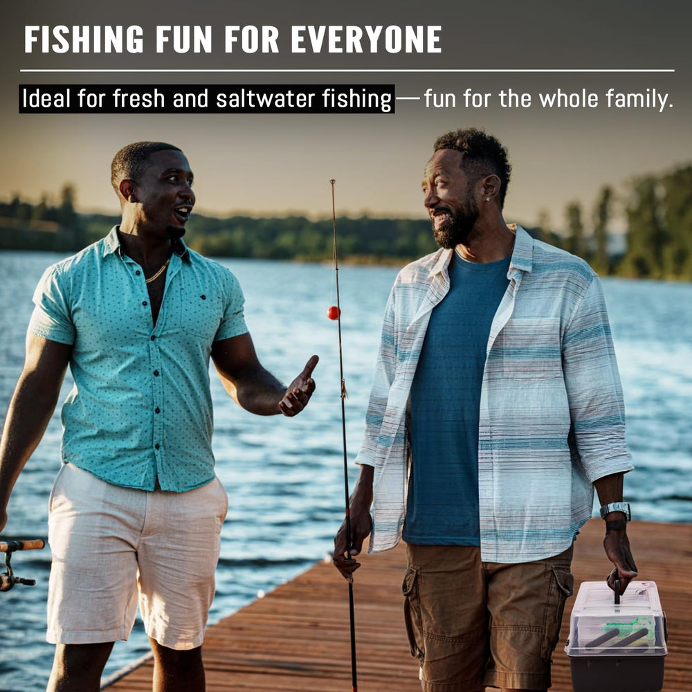 Complete set of Vipfish fishing gear and accessories