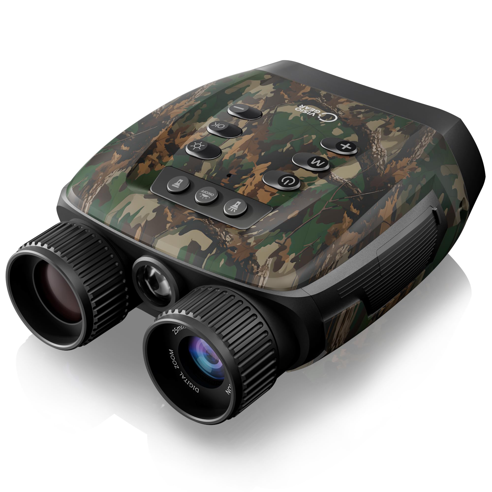 VisioGear Night Thunder X3 captures crisp 4K video for night scouting and camping.