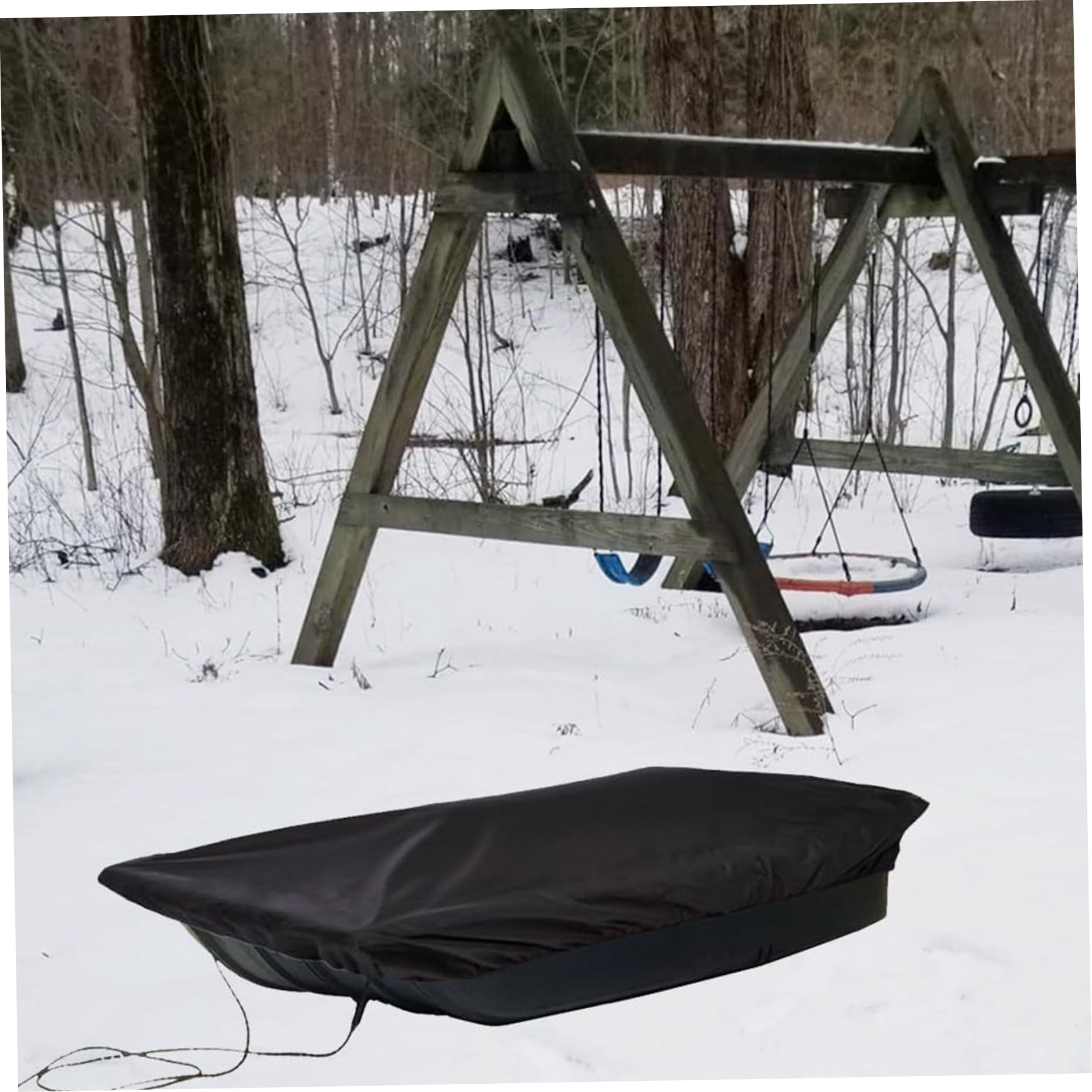 Vistnale sled cover UV protection helps prevent fading on sunny days.