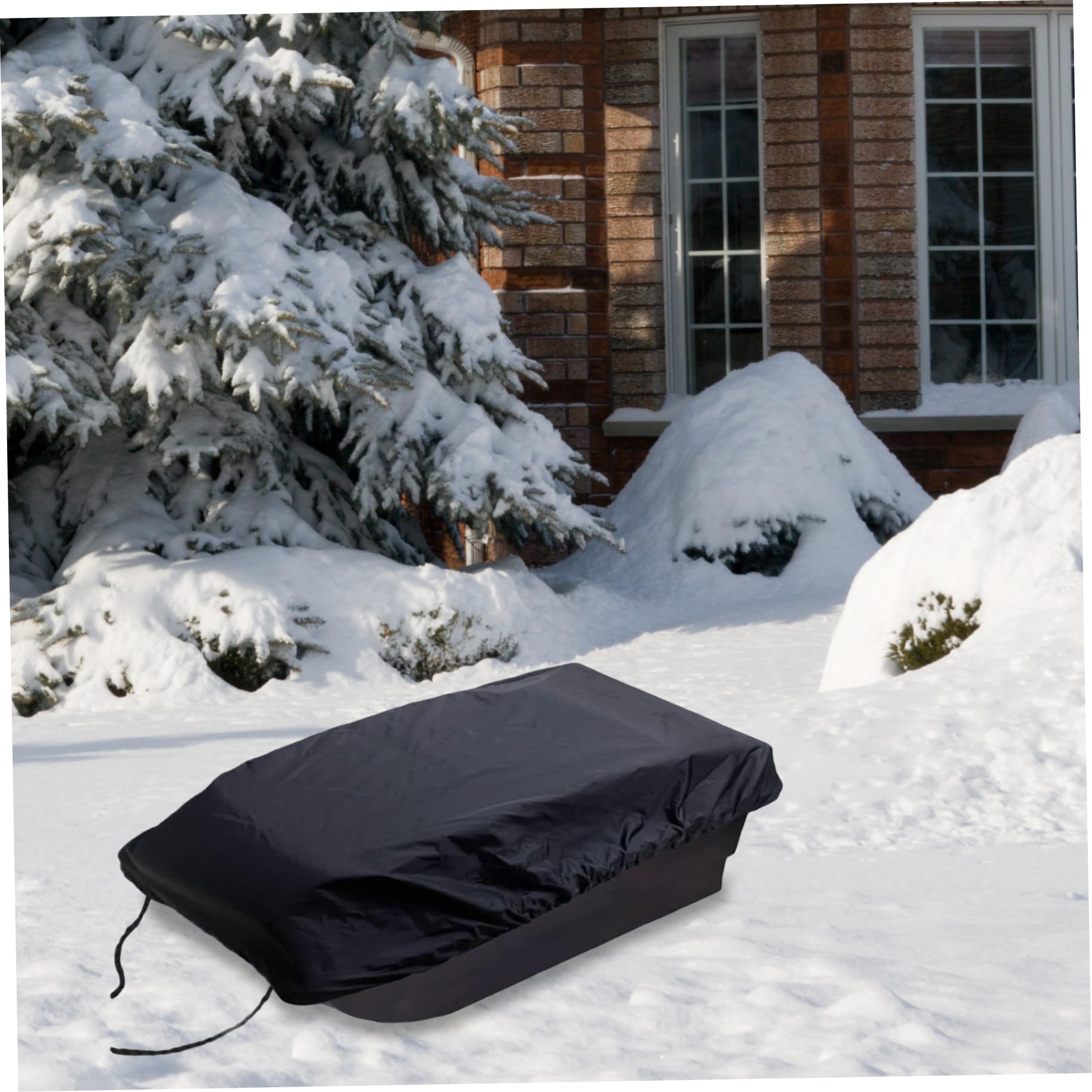 Vistnale sled cover waterproof design protects gear from rain and snow.