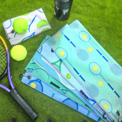 VitalCozy absorbent fast-drying towel cleans sweat after rallies.