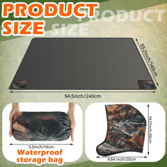 VitalCozy Woobie Blanket side pockets keep hands warm during use.