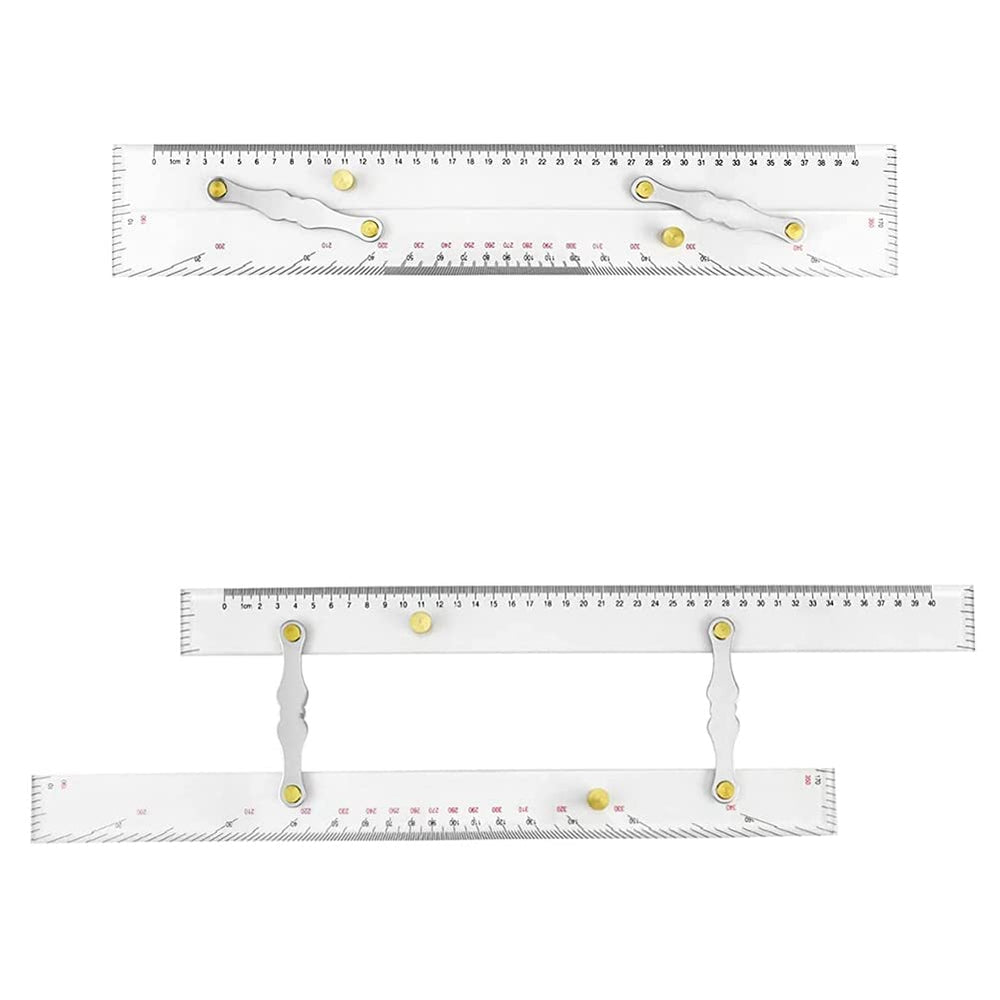 Viupolsor acrylic navigation ruler supports precise line drawing