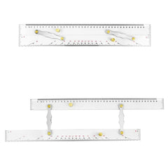 Viupolsor acrylic navigation ruler supports precise line drawing