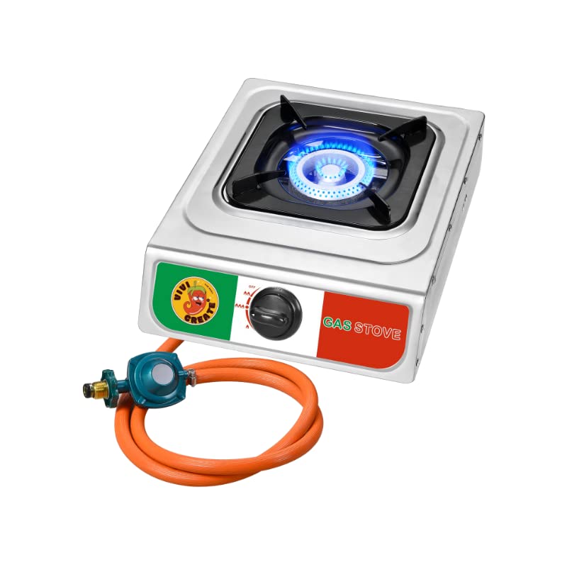 Vivicreate 10000 BTU stove top view for high performance outdoor cooking