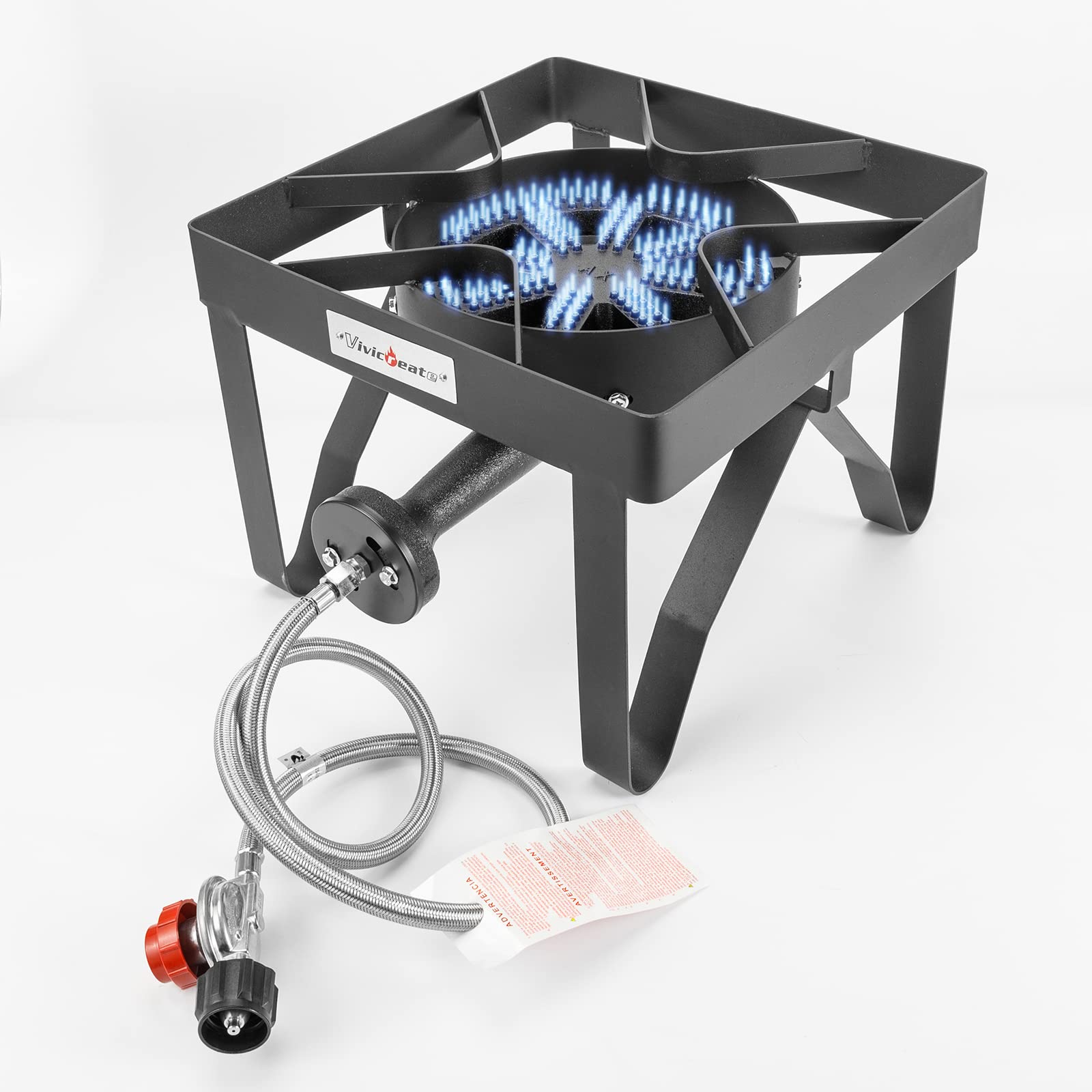 Vivicreate backyard party grill setup for versatile outdoor meals.