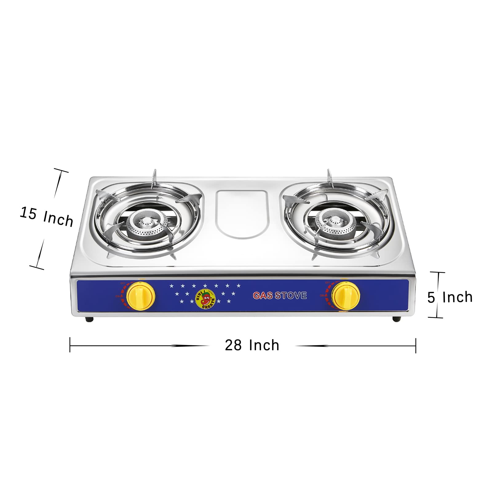 Vivicreate compact lightweight stove ideal for travel and tailgating