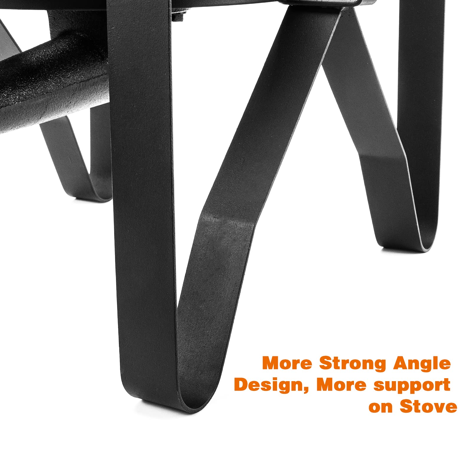 Vivicreate sturdy angled legs provide stable support for heavy pots.
