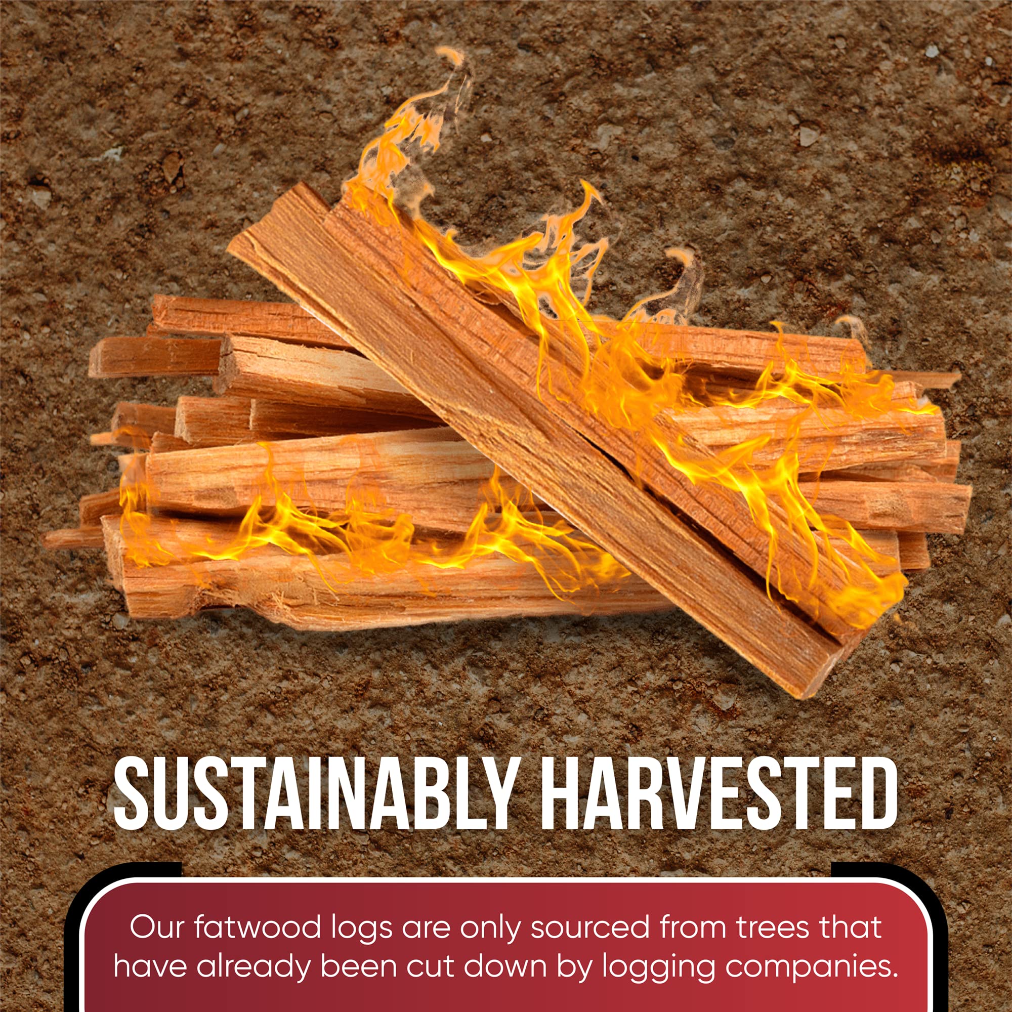 Vivlly fatwood-fire-starter-sticks-fire-pit-use ideal for outdoor gatherings and backyard fires.